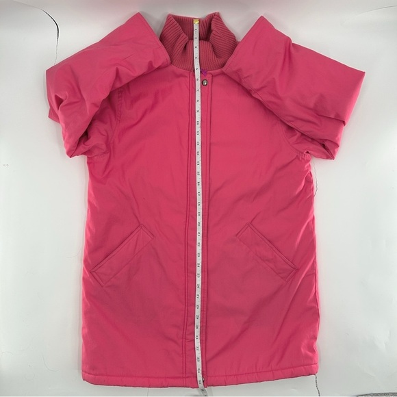 Windsor Bay 1980's Car Coat Style Pink Zip Up Jacket Size Large - Picture 13 of 16